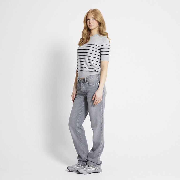 Fine-knit tee "Ada" Stripe 2